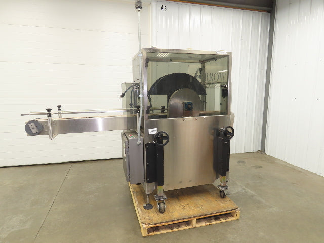 Automatic Case Flipper 4-1/2"x 8' Tabletop Belt Conveyor 78 FPM Box Turner 115V