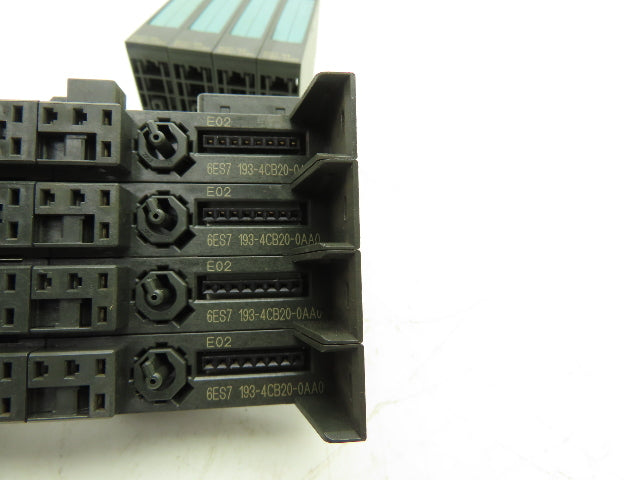 Siemens 6ES7 134-4FB01-0AB0 SIMATIC 2PT Analog Input W/Terminal 24VDC Lot Of 4
