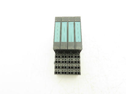 Siemens 6ES7 134-4FB01-0AB0 SIMATIC 2PT Analog Input W/Terminal 24VDC Lot Of 4