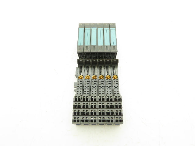 Siemens 6ES7 131-4FB00-0AA0 SIMATIC DP ET200S Analog Output 2AO U Lot of 6