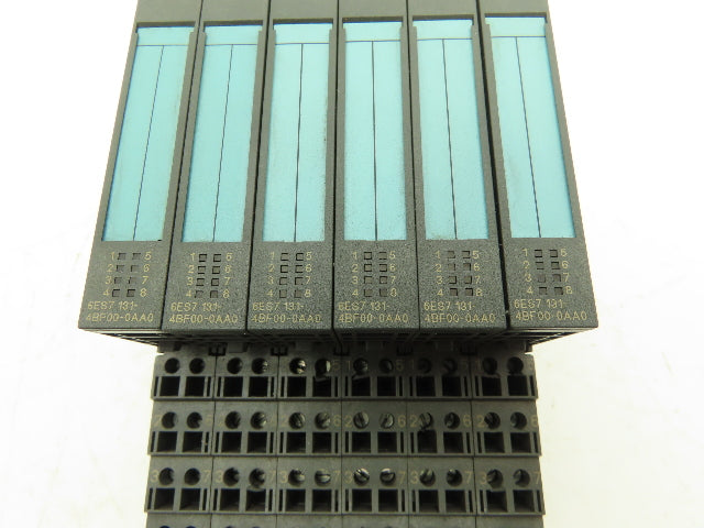 Siemens 6ES7 131-4FB00-0AA0 SIMATIC DP ET200S Analog Output 2AO U Lot of 6
