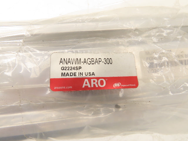 ARO ANAWM-AGBAP-300 Pneumatic Cylinder Aluminum 29-1/4" Stroke x 3-1/4" Bore