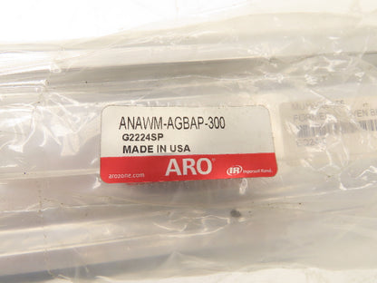 ARO ANAWM-AGBAP-300 Pneumatic Cylinder Aluminum 29-1/4" Stroke x 3-1/4" Bore