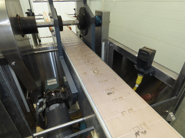Automatic Case Flipper 4-1/2"x 10' Tabletop Belt Conveyor 33 FPM Box Turner 115V