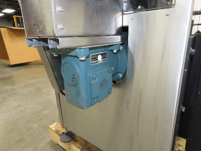Automatic Case Flipper 4-1/2"x 10' Tabletop Belt Conveyor 33 FPM Box Turner 115V