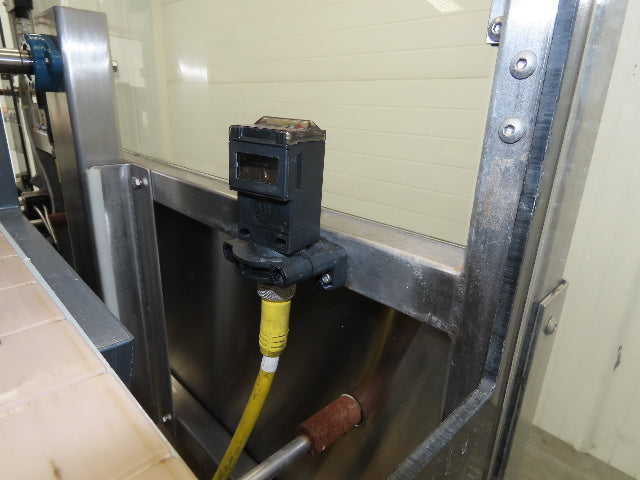 Automatic Case Flipper 4-1/2"x 10' Tabletop Belt Conveyor 33 FPM Box Turner 115V