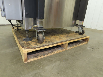 Automatic Case Flipper 4-1/2"x 10' Tabletop Belt Conveyor 33 FPM Box Turner 115V