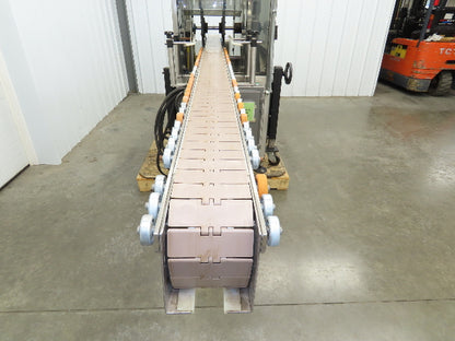 Automatic Case Flipper 4-1/2"x 10' Tabletop Belt Conveyor 33 FPM Box Turner 115V
