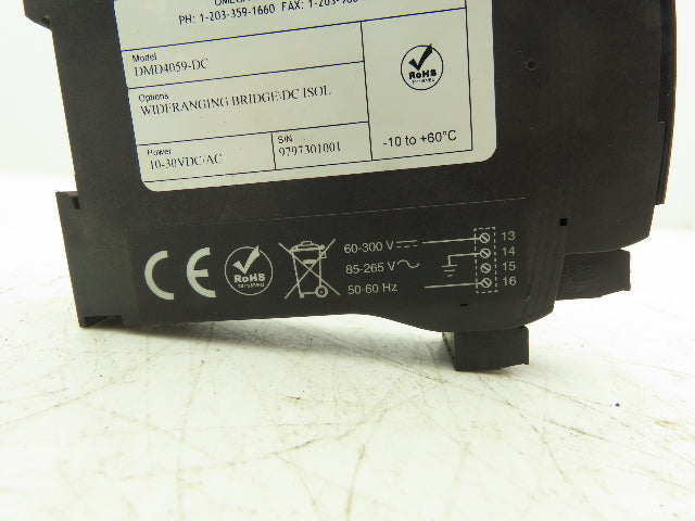 Omega Engineering DMD 4059-DC Strain Gauge to DC Isolated Transmitter 10-30V