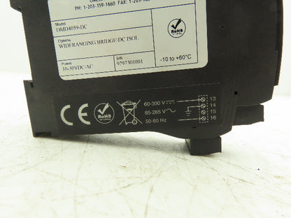 Omega Engineering DMD 4059-DC Strain Gauge to DC Isolated Transmitter 10-30V