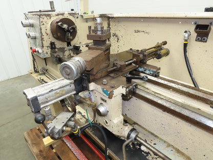 Willis PR1340 Micro Cut Turning Lathe 340x900mm 480V 3Hp 3Ph 36mm Bore Gap Bed