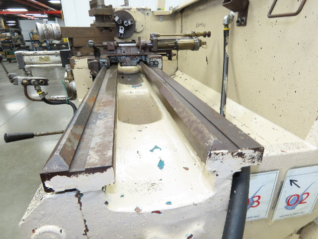 Willis PR1340 Micro Cut Turning Lathe 340x900mm 480V 3Hp 3Ph 36mm Bore Gap Bed
