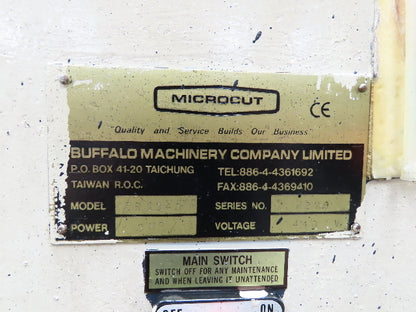 Willis PR1340 Micro Cut Turning Lathe 340x900mm 480V 3Hp 3Ph 36mm Bore Gap Bed