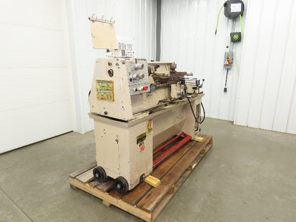 Willis PR1340 Micro Cut Turning Lathe 340x900mm 480V 3Hp 3Ph 36mm Bore Gap Bed
