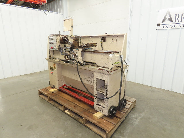 Willis PR1340 Micro Cut Turning Lathe 340x900mm 480V 3Hp 3Ph 36mm Bore Gap Bed