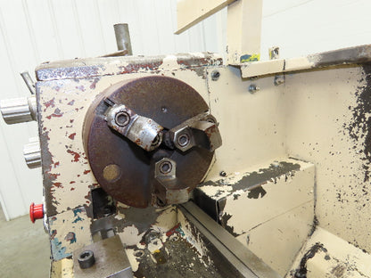 Willis PR1340 Micro Cut Turning Lathe 340x900mm 480V 3Hp 3Ph 36mm Bore Gap Bed