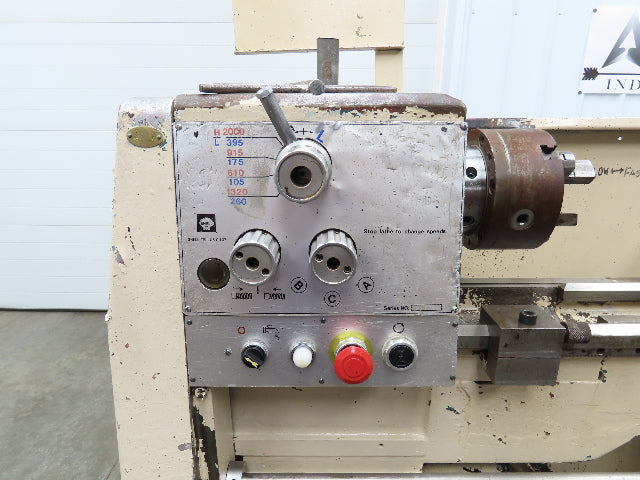 Willis PR1340 Micro Cut Turning Lathe 340x900mm 480V 3Hp 3Ph 36mm Bore Gap Bed