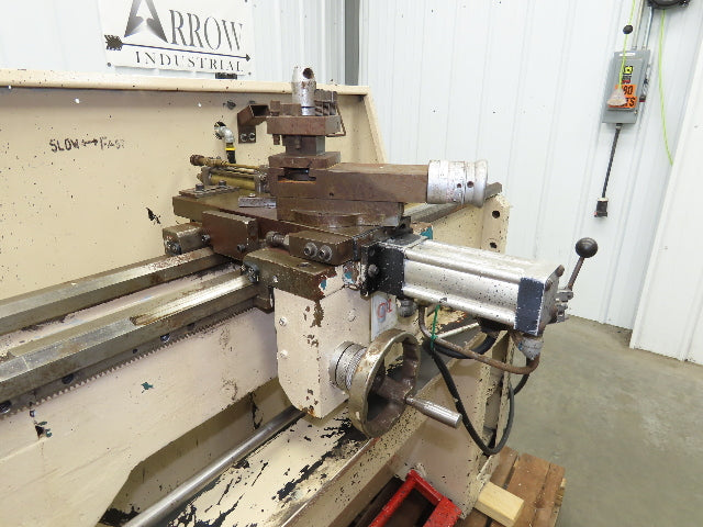 Willis PR1340 Micro Cut Turning Lathe 340x900mm 480V 3Hp 3Ph 36mm Bore Gap Bed
