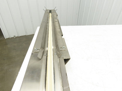7.5"W x 84" Stainless Conveyor 1" Belt Width 60 FPM 98"OAL .25kw 230/460V 3PH