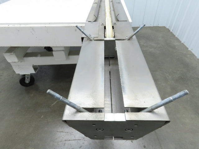 7.5"W x 84" Stainless Conveyor 1" Belt Width 60 FPM 98"OAL .25kw 230/460V 3PH