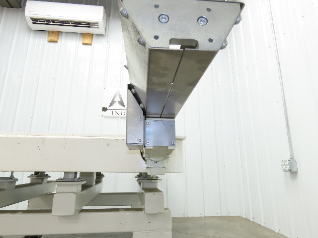 7.5"W x 84" Stainless Conveyor 1" Belt Width 60 FPM 98"OAL .25kw 230/460V 3PH