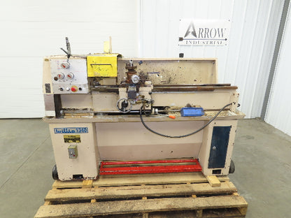 Willis PR1340 Micro Cut Turning Lathe 340x900mm 480V 3Hp 3Ph 36mm Bore Gap Bed