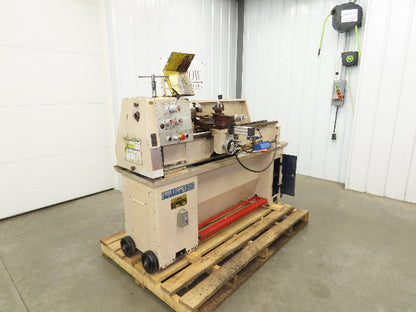 Willis PR1340 Micro Cut Turning Lathe 340x900mm 480V 3Hp 3Ph 36mm Bore Gap Bed
