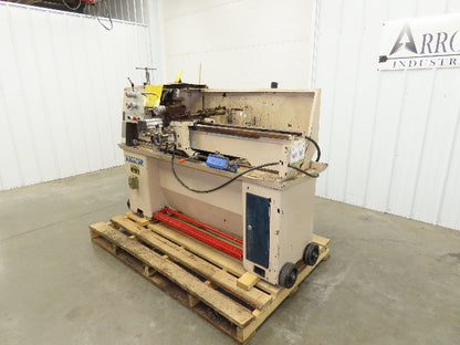 Willis PR1340 Micro Cut Turning Lathe 340x900mm 480V 3Hp 3Ph 36mm Bore Gap Bed