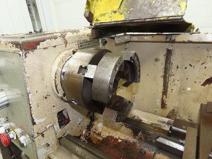 Willis PR1340 Micro Cut Turning Lathe 340x900mm 480V 3Hp 3Ph 36mm Bore Gap Bed
