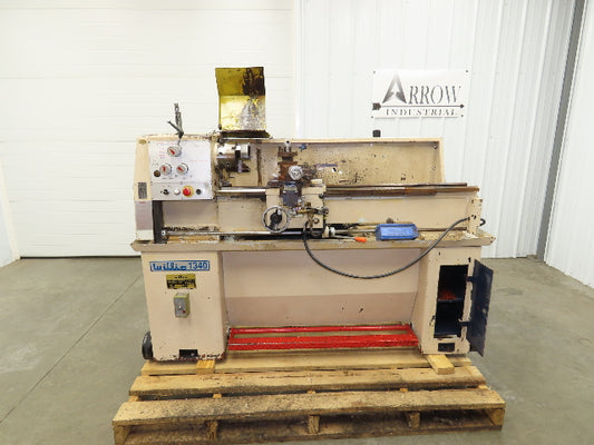 Willis PR1340 Micro Cut Turning Lathe 340x900mm 480V 3Hp 3Ph 36mm Bore Gap Bed