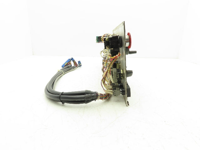 Haas Operator Pushbutton Switch Console w/ A860-0202-T001 FANUC Pulse Generator