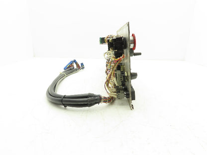 Haas Operator Pushbutton Switch Console w/ A860-0202-T001 FANUC Pulse Generator