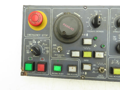 Haas Operator Pushbutton Switch Console w/ A860-0202-T001 FANUC Pulse Generator