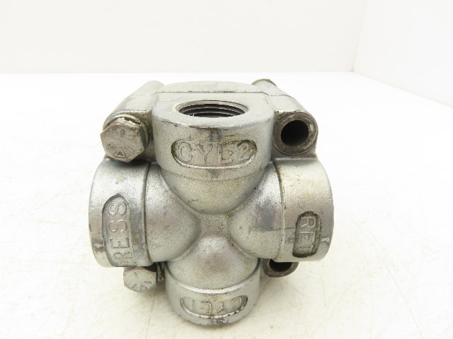 IMO Barksdale 6144R3HC3 Directional Control Valve High Pressure Side Porting