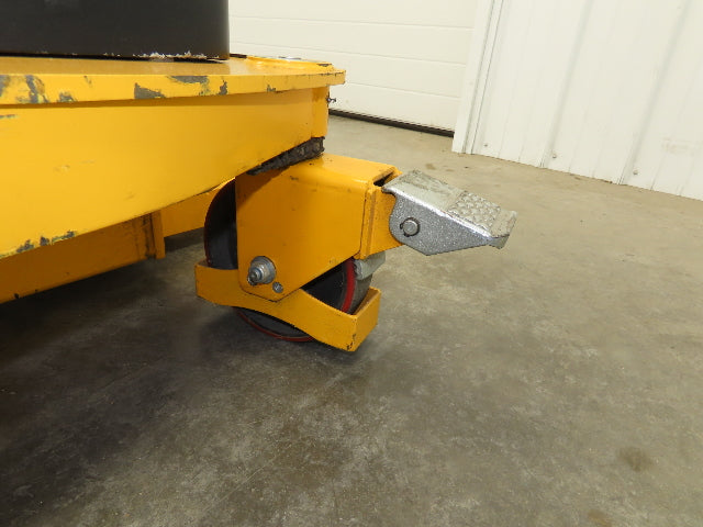 Uline H-2651 Straddle Pallet Stacker Forklift 2200 lb 63" 12V Lift Manual Push