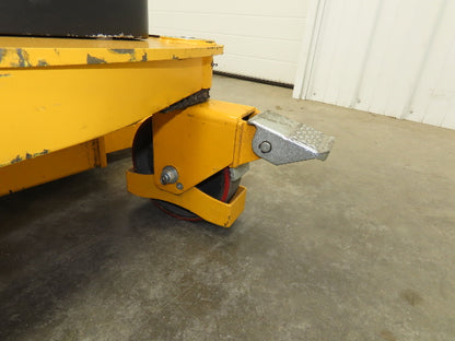 Uline H-2651 Straddle Pallet Stacker Forklift 2200 lb 63" 12V Lift Manual Push