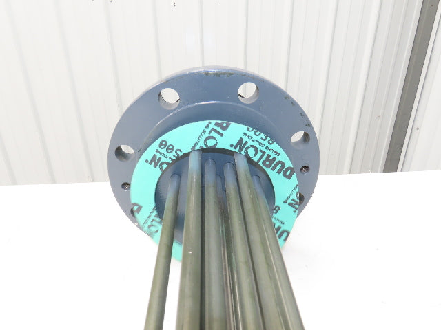 Tempco TFP02720 Flanged Immersion Heater 24kw 480V 3PH 33"Tubes 10"OD