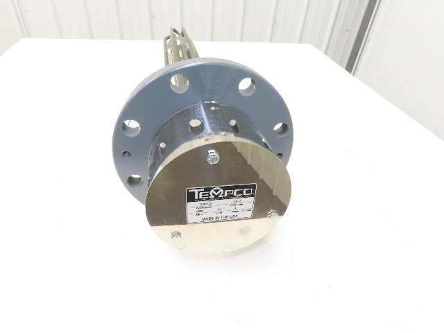 Tempco TFP02720 Flanged Immersion Heater 24kw 480V 3PH 33"Tubes 10"OD