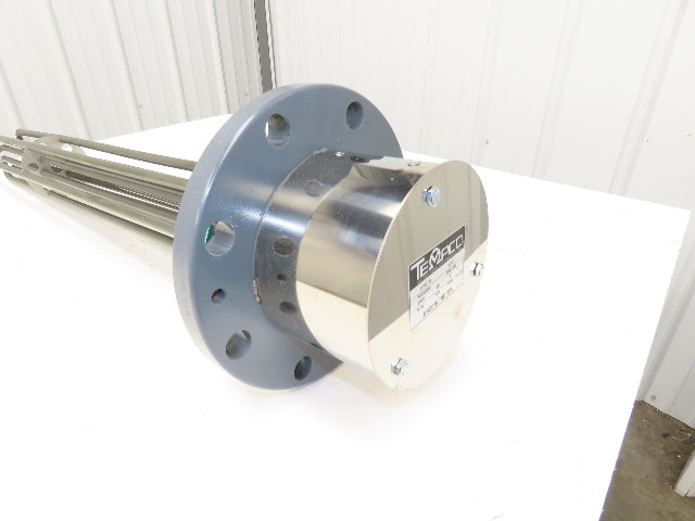 Tempco TFP02720 Flanged Immersion Heater 24kw 480V 3PH 33"Tubes 10"OD