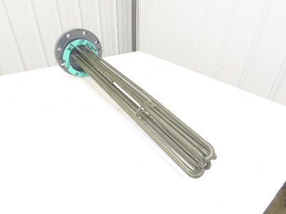 Tempco TFP02720 Flanged Immersion Heater 24kw 480V 3PH 33"Tubes 10"OD