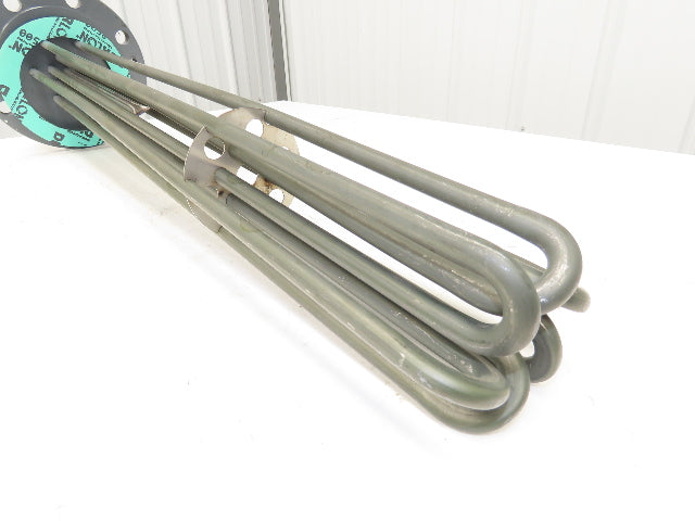 Tempco TFP02720 Flanged Immersion Heater 24kw 480V 3PH 33"Tubes 10"OD