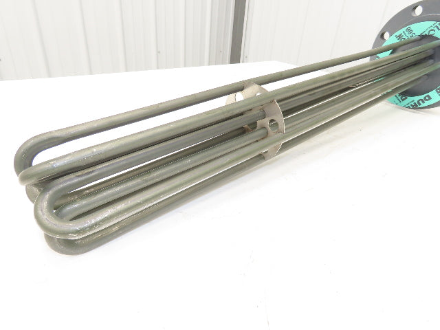 Tempco TFP02720 Flanged Immersion Heater 24kw 480V 3PH 33"Tubes 10"OD