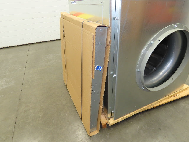 Greenheck BSQ Square Centrifugal Inline Fan 2Hp 230/460V 3Ph 7534 CFM