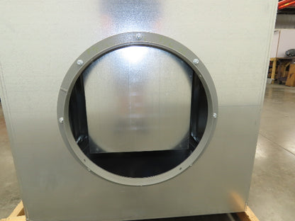 Greenheck BSQ Square Centrifugal Inline Fan 2Hp 230/460V 3Ph 7534 CFM