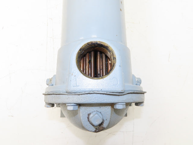 American Industrial AB-1002-C4-TP Shell & Tube Heat Exchanger 2-Pass 1.5"NPT