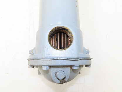 American Industrial AB-1002-C4-TP Shell & Tube Heat Exchanger 2-Pass 1.5"NPT