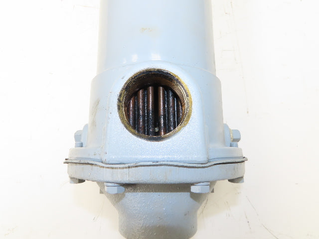 American Industrial AB-1002-C4-TP Shell & Tube Heat Exchanger 2-Pass 1.5"NPT