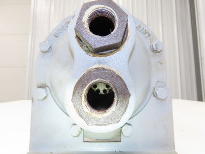American Industrial AB-1002-C4-TP Shell & Tube Heat Exchanger 2-Pass 1.5"NPT