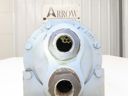 American Industrial AB-1002-C4-TP Shell & Tube Heat Exchanger 2-Pass 1.5"NPT