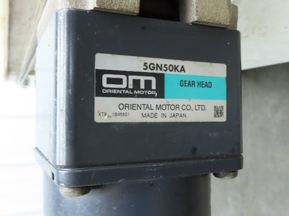 QC Industries 10"W x 47.5"L Low Profile Flat Belt Conveyor 250mm 115V 12FPM